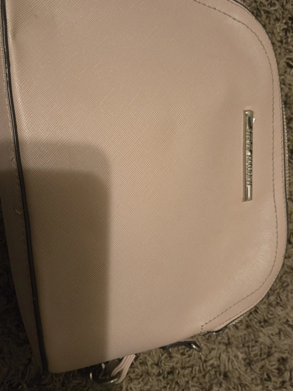 Steve Madden Light Pink Crossbody or Handbag Interior View